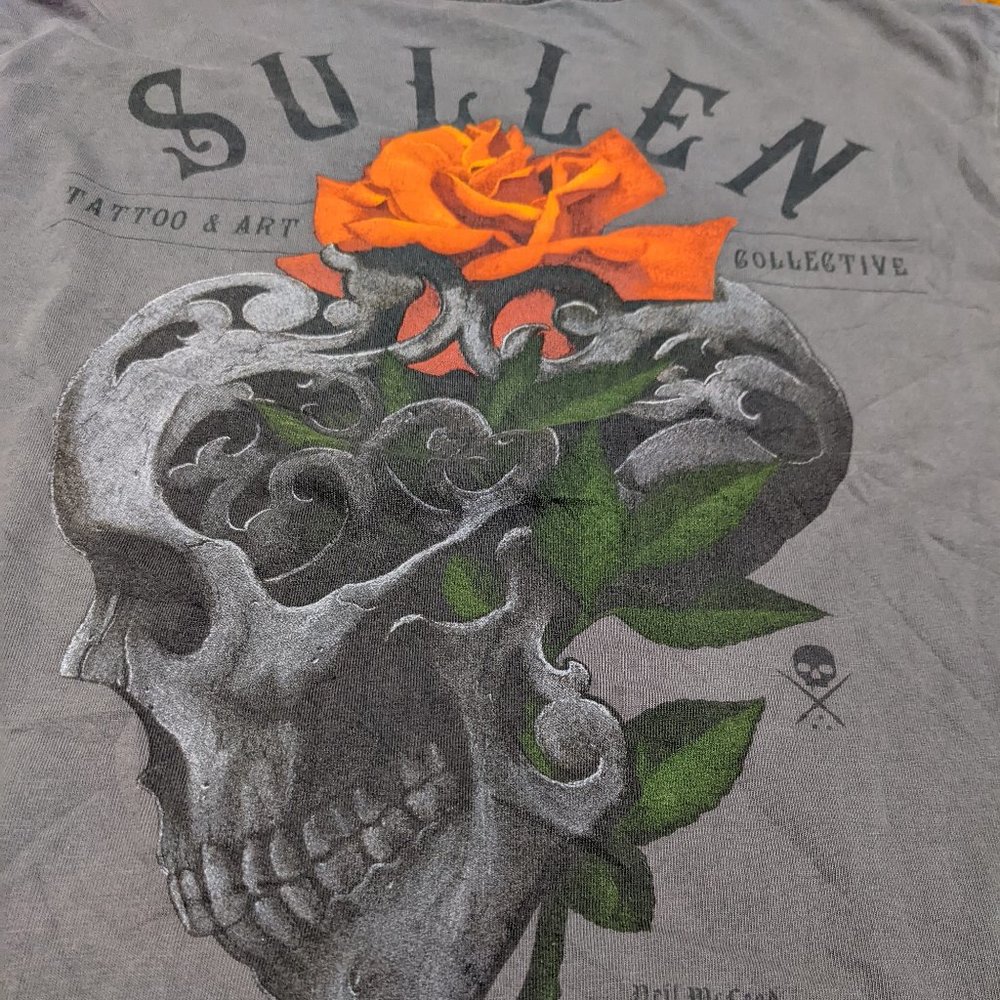Sullen Art Collective Skull Rose Protect What You Love